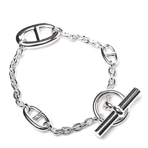 silver hermes|hermes silver bracelets for women.